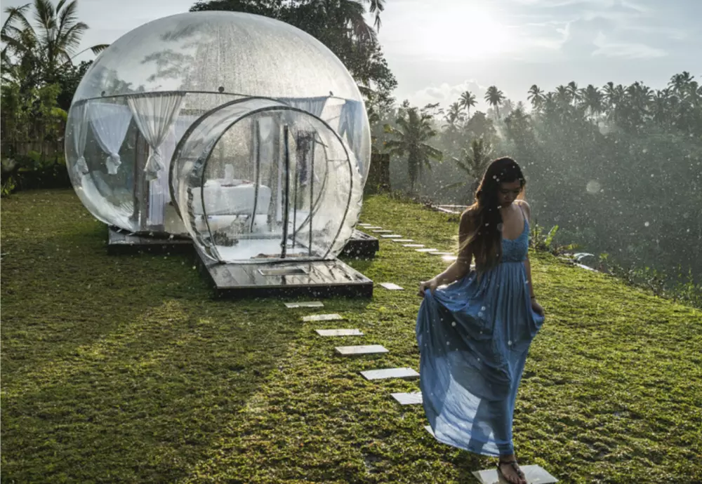 bubble transparent tent